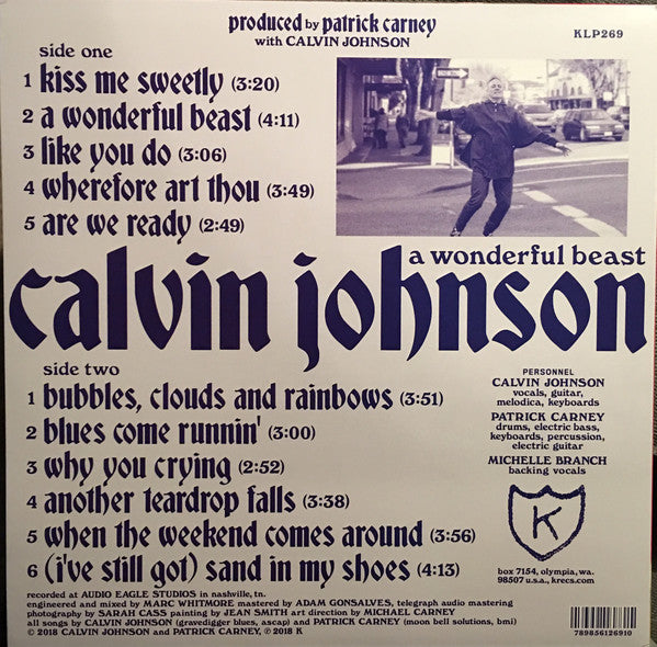Calvin Johnson : A Wonderful Beast (LP,Album)