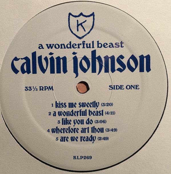 Calvin Johnson : A Wonderful Beast (LP,Album)