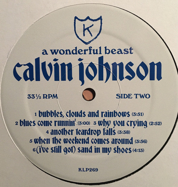 Calvin Johnson : A Wonderful Beast (LP,Album)