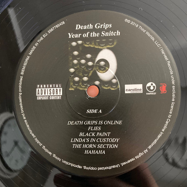 Death Grips : Year Of The Snitch (LP,Album)