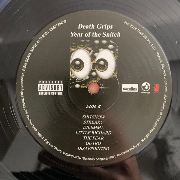 Death Grips : Year Of The Snitch (LP,Album)