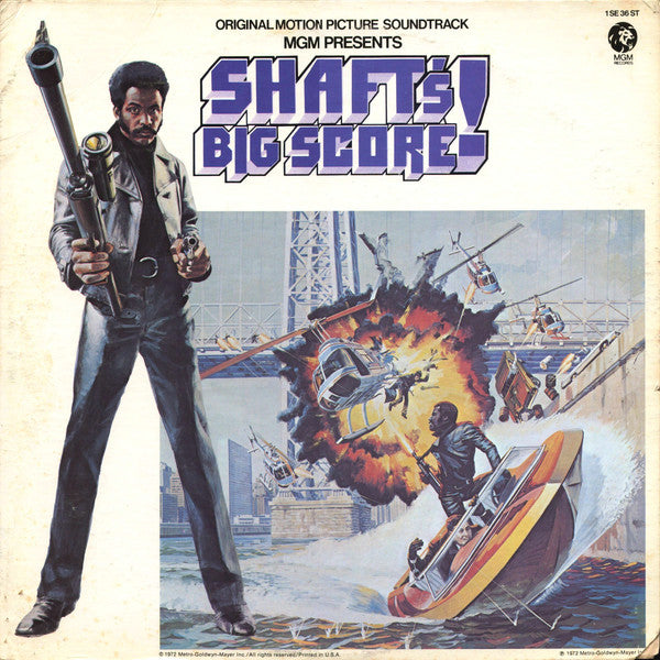 Gordon Parks : Shaft's Big Score! - The Original Motion Picture Soundtrack (LP,Album)