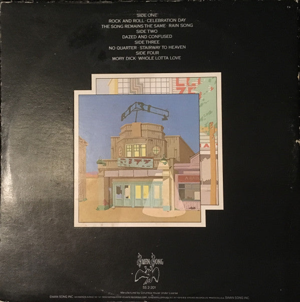 Led Zeppelin : The Soundtrack From The Film The Song Remains The Same (LP,Album,Club Edition,Stereo)