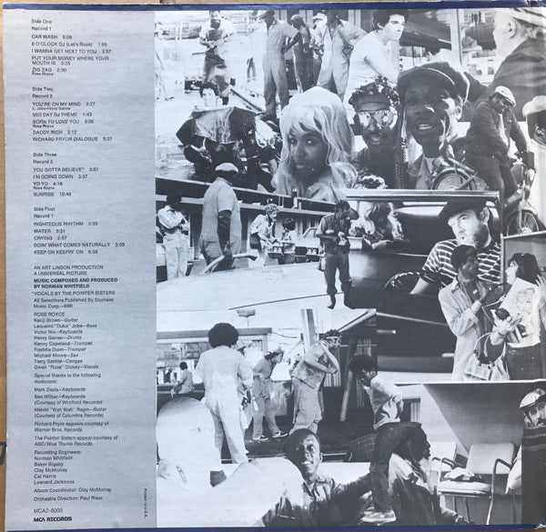 Norman Whitfield : Car Wash (Original Motion Picture Soundtrack) (LP,Album,Stereo)