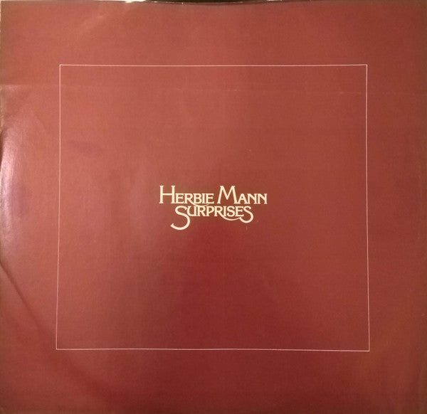 Herbie Mann Featuring Cissy Houston : Surprises (LP,Album)