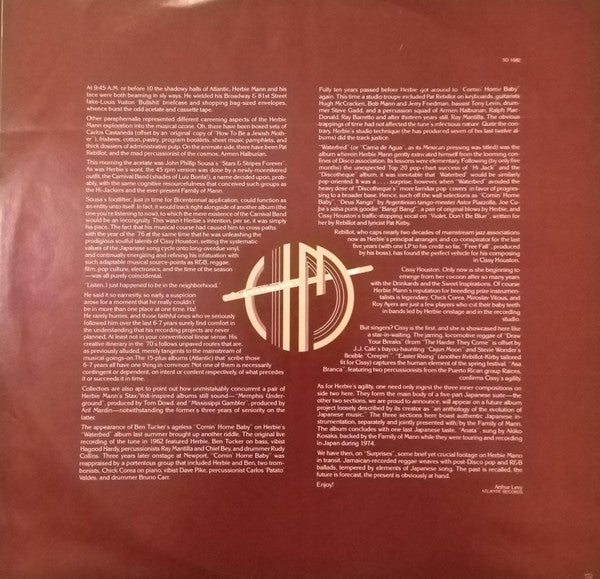 Herbie Mann Featuring Cissy Houston : Surprises (LP,Album)