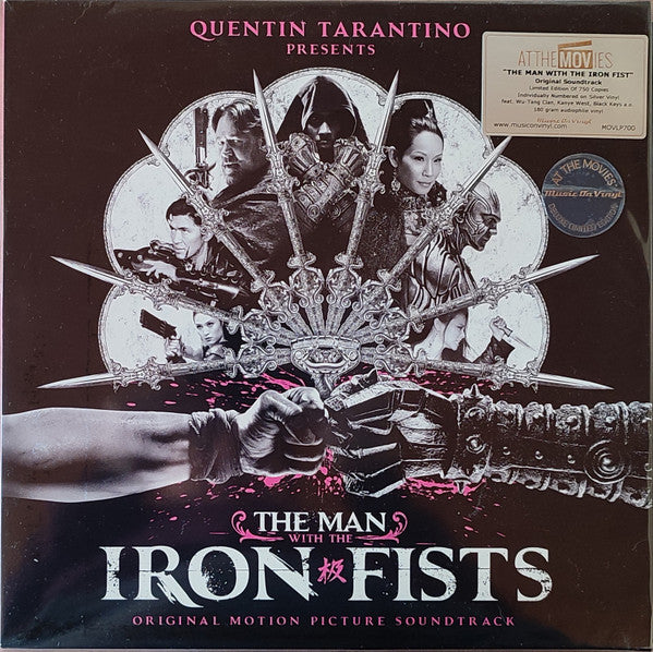 Various : The Man With The Iron Fists (Original Motion Picture Soundtrack) (2xLP, Comp, Dlx, Ltd, Num, Sil)
