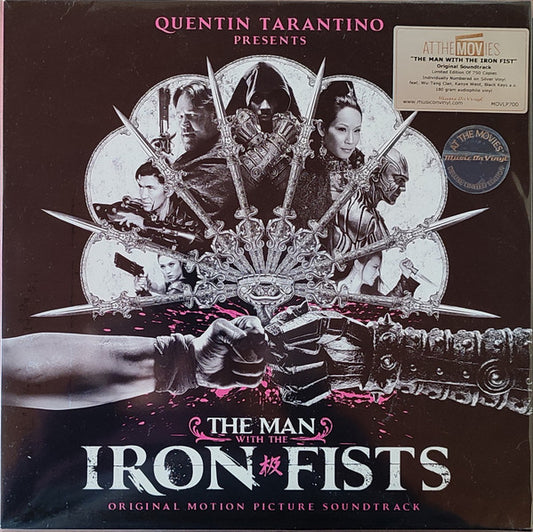 Various : The Man With The Iron Fists (Original Motion Picture Soundtrack) (2xLP, Comp, Dlx, Ltd, Num, Sil)