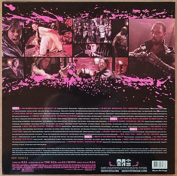 Various : The Man With The Iron Fists (Original Motion Picture Soundtrack) (2xLP, Comp, Dlx, Ltd, Num, Sil)