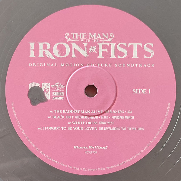 Various : The Man With The Iron Fists (Original Motion Picture Soundtrack) (2xLP, Comp, Dlx, Ltd, Num, Sil)