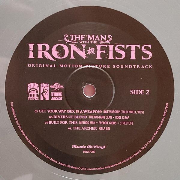 Various : The Man With The Iron Fists (Original Motion Picture Soundtrack) (2xLP, Comp, Dlx, Ltd, Num, Sil)