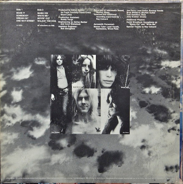 Aerosmith : Aerosmith (LP,Album,Reissue,Stereo)