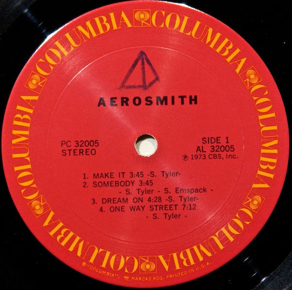 Aerosmith : Aerosmith (LP,Album,Reissue,Stereo)