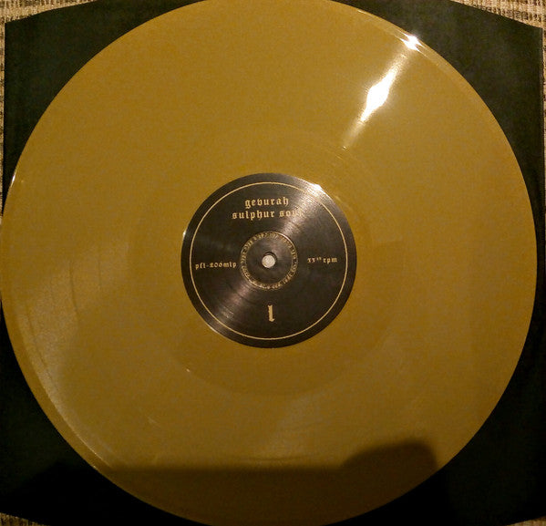 Gevurah : Sulphur Soul (12",33 ⅓ RPM,Mini-Album,Limited Edition)