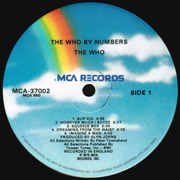 Who, The : The Who By Numbers (LP,Album,Reissue,Repress,Stereo)