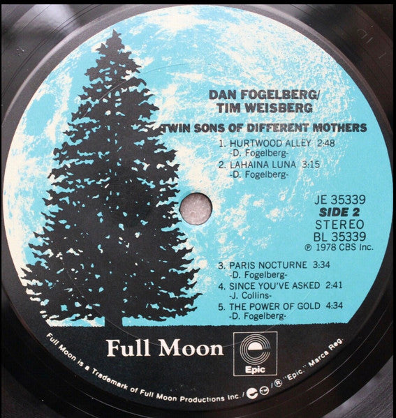 Dan Fogelberg & Tim Weisberg : Twin Sons Of Different Mothers (LP,Album)