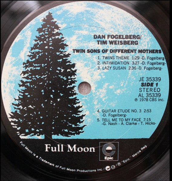Dan Fogelberg & Tim Weisberg : Twin Sons Of Different Mothers (LP,Album)