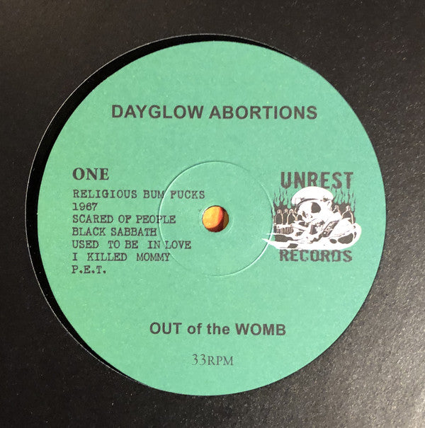 Dayglo Abortions : Out Of The Womb (LP,Album,Reissue)