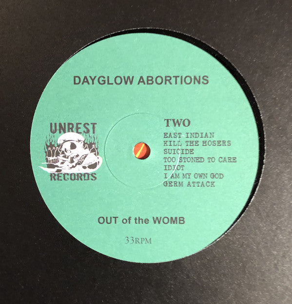 Dayglo Abortions : Out Of The Womb (LP,Album,Reissue)