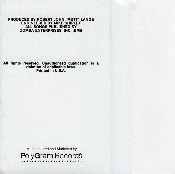 Def Leppard : Pyromania (Album)