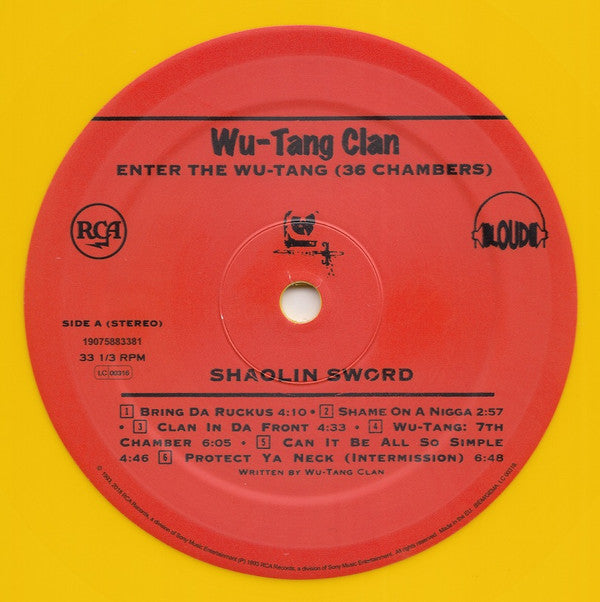 Wu-Tang Clan : Enter The Wu-Tang (36 Chambers) (LP,Album,Limited Edition,Reissue)