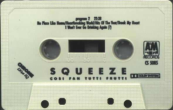 Squeeze (2) : Cosi Fan Tutti Frutti (Album)