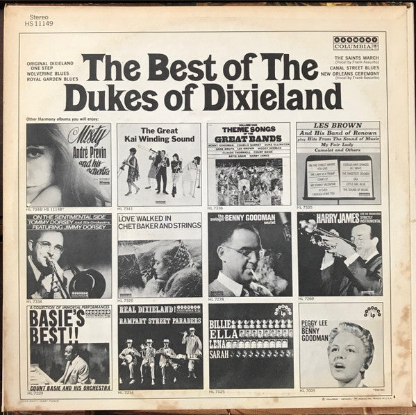 Dukes Of Dixieland, The : The Best Of The Dukes Of Dixieland (LP,Album,Reissue,Stereo)