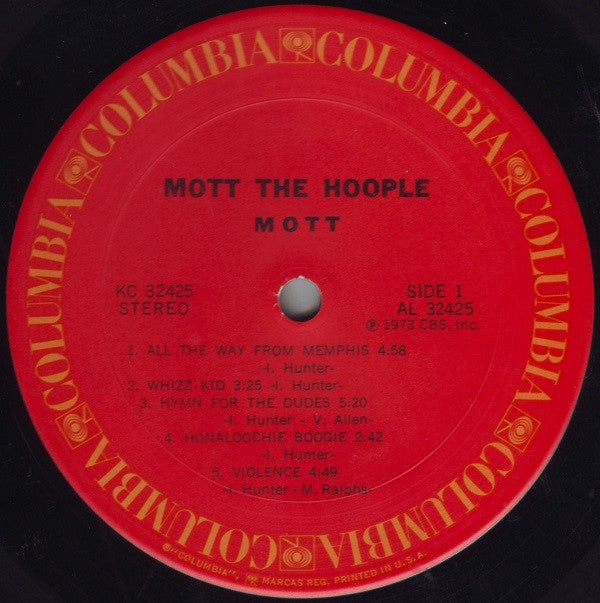 Mott The Hoople : Mott (LP,Album)