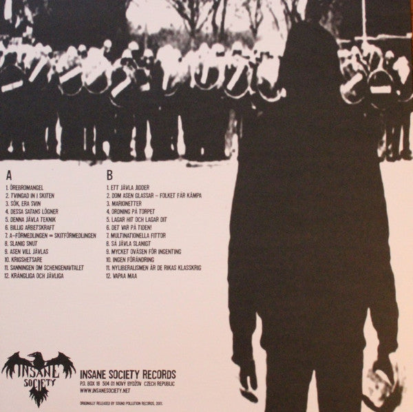 Krigshot : Örebro-Mangel (LP,Album,Repress)