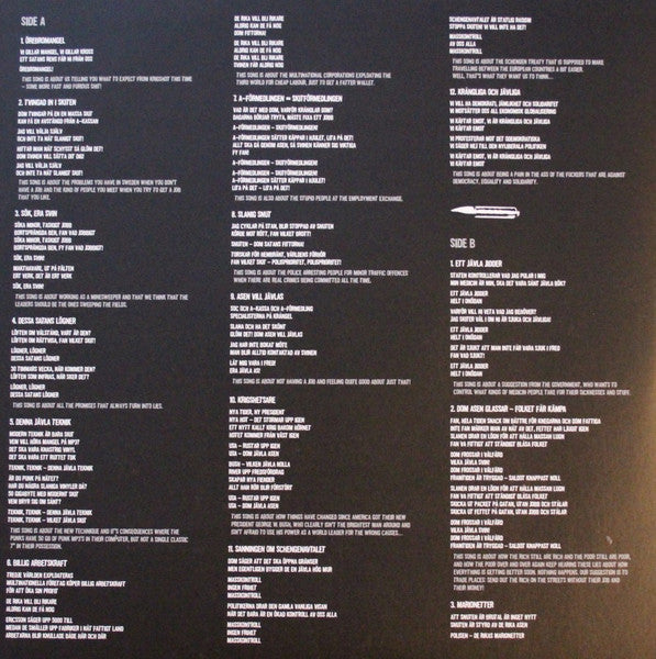 Krigshot : Örebro-Mangel (LP,Album,Repress)