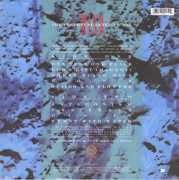 Skinny Puppy : Mind: The Perpetual Intercourse (LP,Album,Reissue)