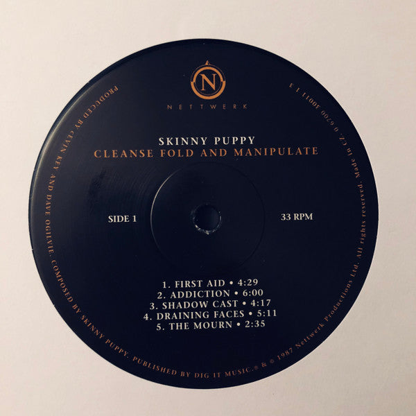 Skinny Puppy : Cleanse Fold And Manipulate (LP,Album,Reissue)