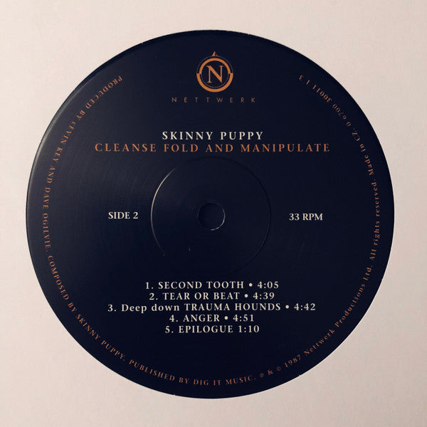 Skinny Puppy : Cleanse Fold And Manipulate (LP,Album,Reissue)