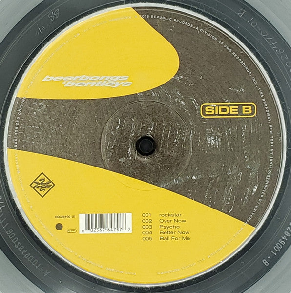 Post Malone : Beerbongs & Bentleys (LP,Album)