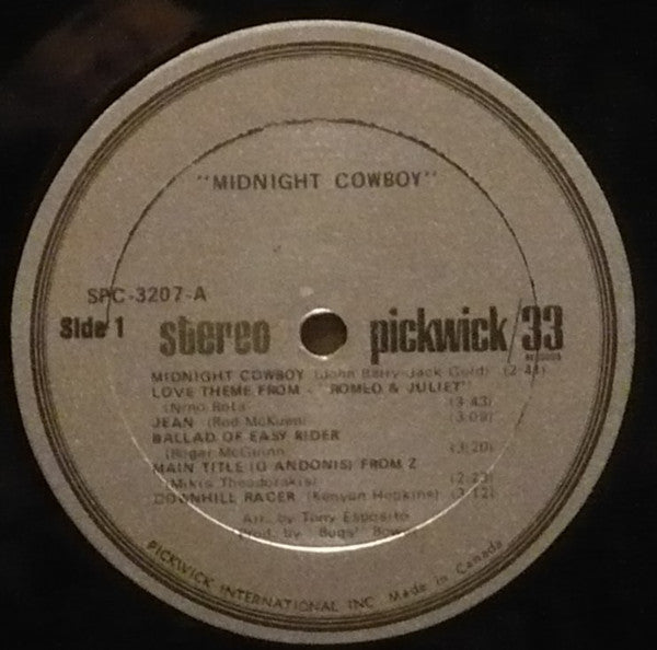 Various : Midnight Cowboy (LP,Compilation,Stereo)