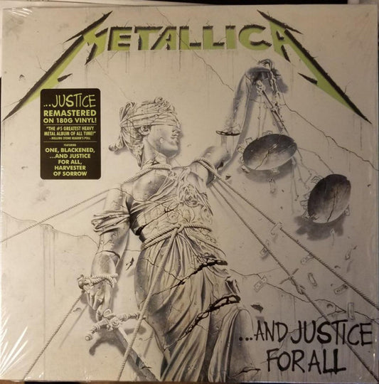 Metallica : ...And Justice For All (LP,Album,Reissue,Remastered,Stereo)