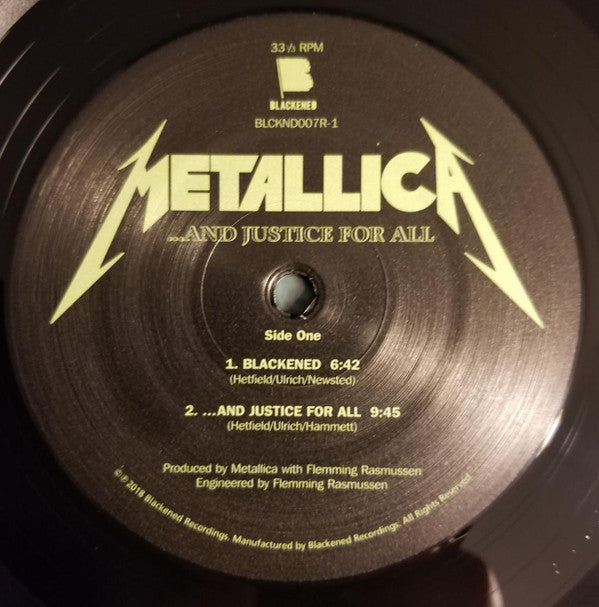 Metallica : ...And Justice For All (LP,Album,Reissue,Remastered,Stereo)