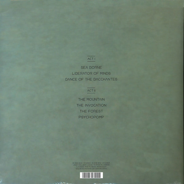 Dead Can Dance : Dionysus (LP,Album)