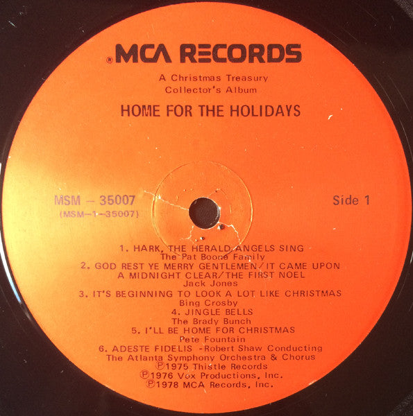 Various : Home For The Holidays (LP,Compilation)