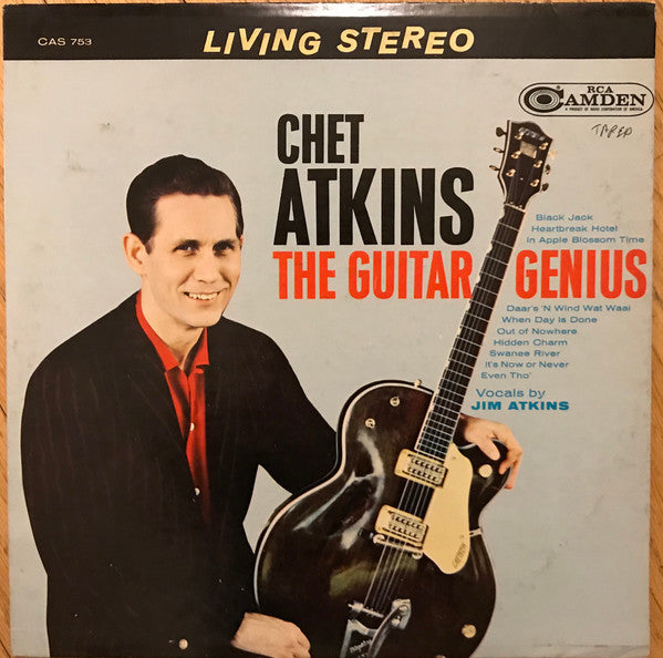 Chet Atkins : The Guitar Genius (LP,Album,Stereo)