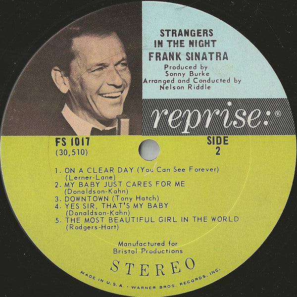 Frank Sinatra : Strangers In The Night (LP,Album,Stereo)