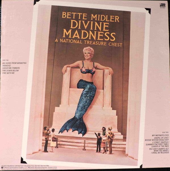 Bette Midler : Divine Madness (LP,Album,Stereo)