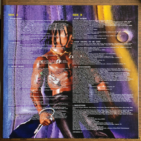 Travis Scott (2) : Astroworld (LP,Album)
