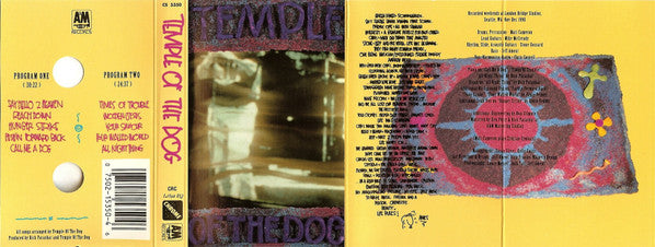 Temple Of The Dog : Temple Of The Dog (Album)