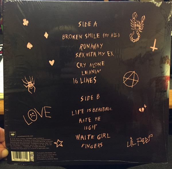 Lil Peep : Come Over When You're Sober, Pt. 2 (LP,Album)