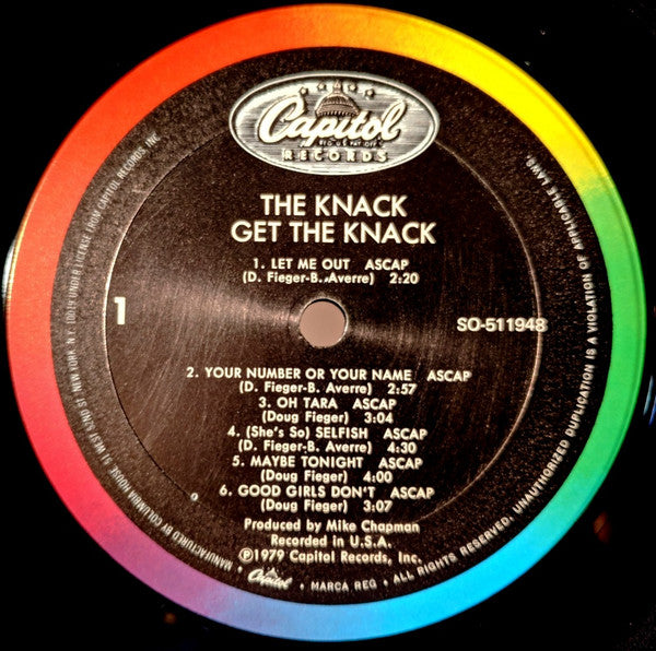 Knack (3), The : Get The Knack (LP,Album,Club Edition)