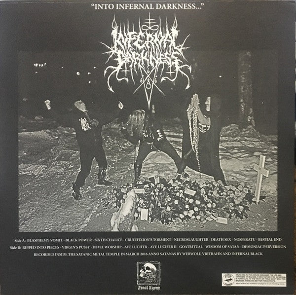 Infernal Darkness : Into Infernal Darkness... (LP,Album)