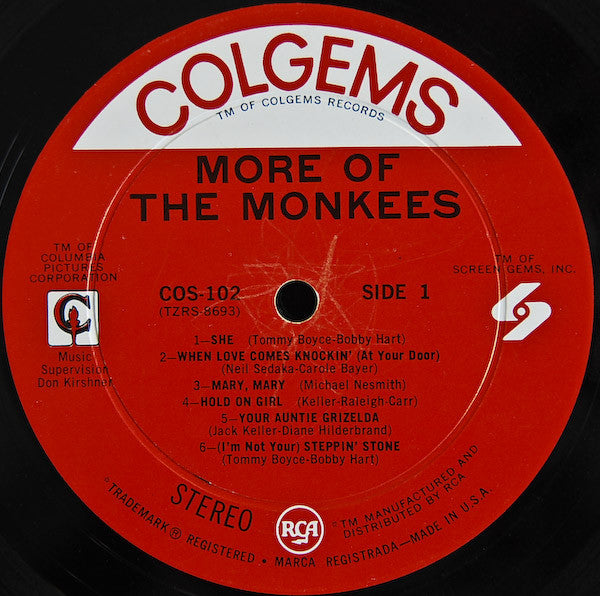 Monkees, The : More Of The Monkees (LP,Album,Stereo)