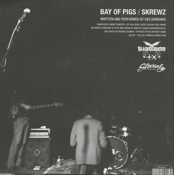 Des Demonas : Bay Of Pigs (7",45 RPM,EP)