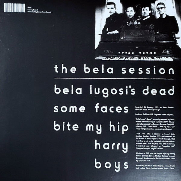 Bauhaus : Bela Lugosi's Dead - The Bela Session (12",45 RPM,Reissue,Stereo)